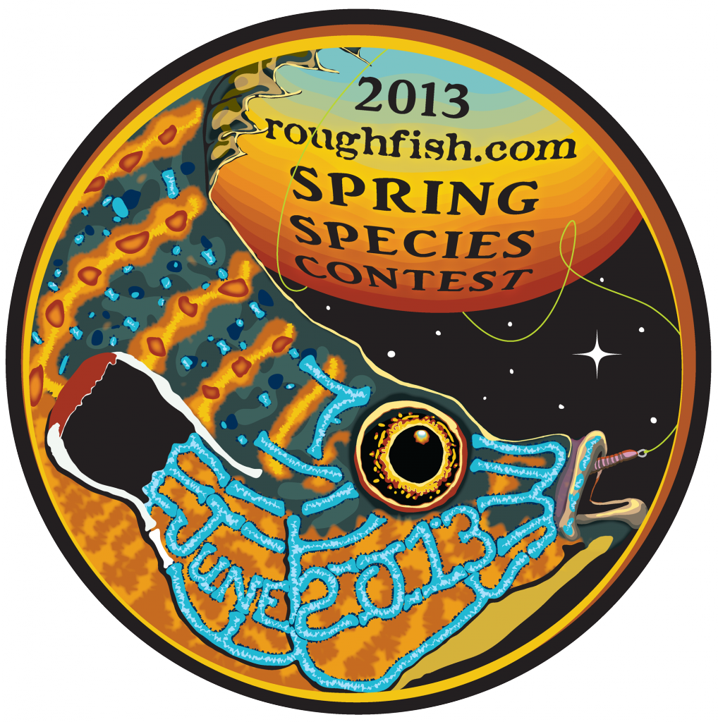 2013 roughfish.com Spring Species Contest button